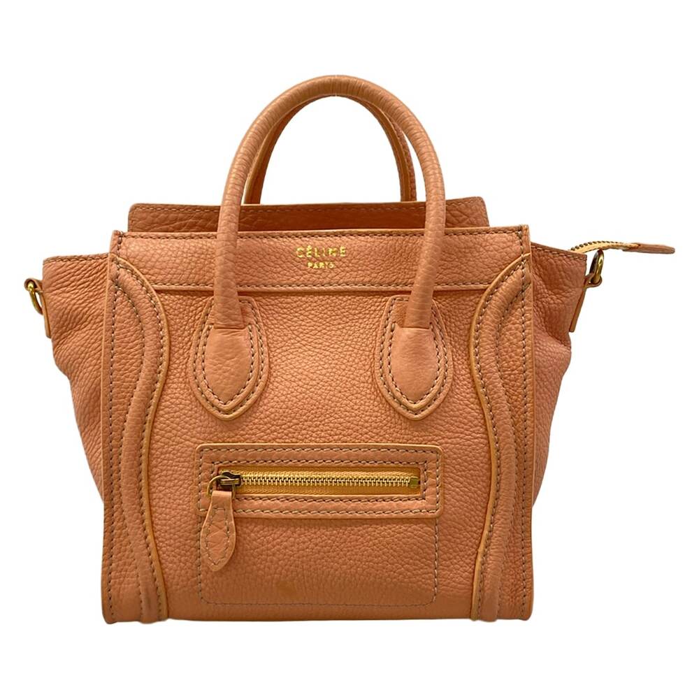 Celine Luggage Nano Shopper Handbag